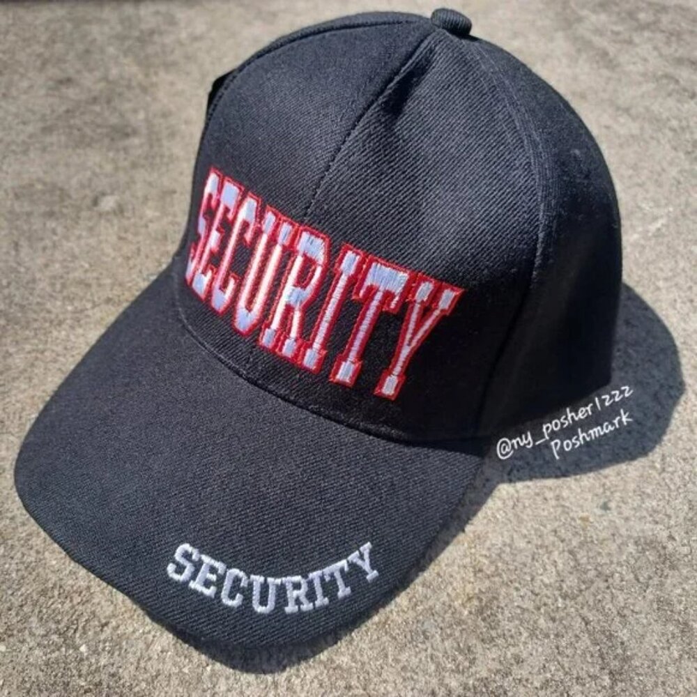 𝗗𝗙 𝐒𝐄𝐂𝐔𝐑𝐈𝐓𝐘 Baseball Cap Black